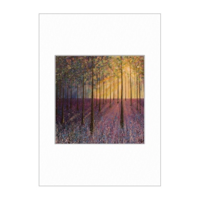 Bluebell Wood Mini Print A4